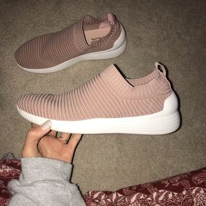 mauve pink sneakers